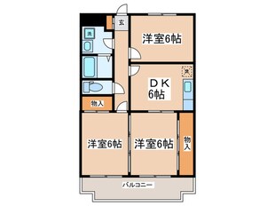 レイクタウンの物件間取画像